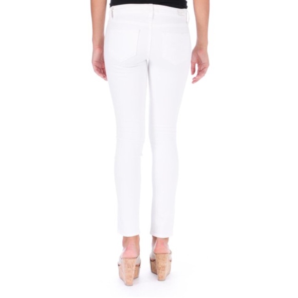 Paige Skinny White Jeans - Picture 2 of 7